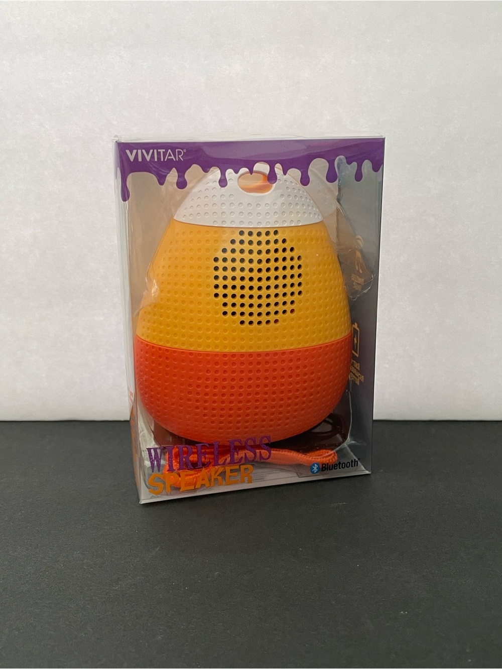 Candy corn Wireless, Bluetooth speaker for Halloween and fall NEW